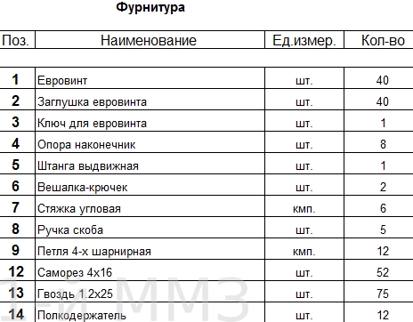 Узкая прихожая Рико - 6